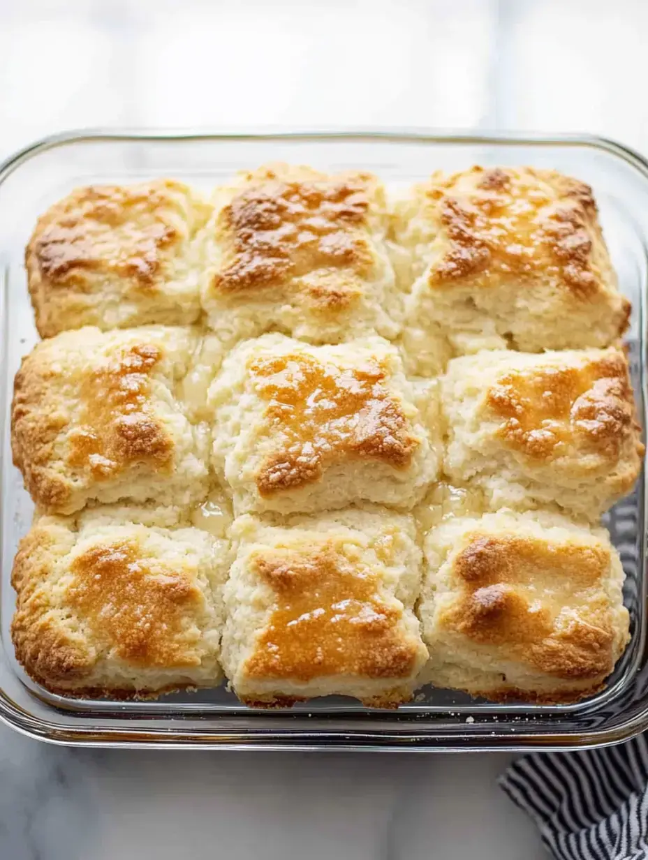 Ein frisch gebackenes Blech goldbrauner Kekse, in einem Raster angeordnet.